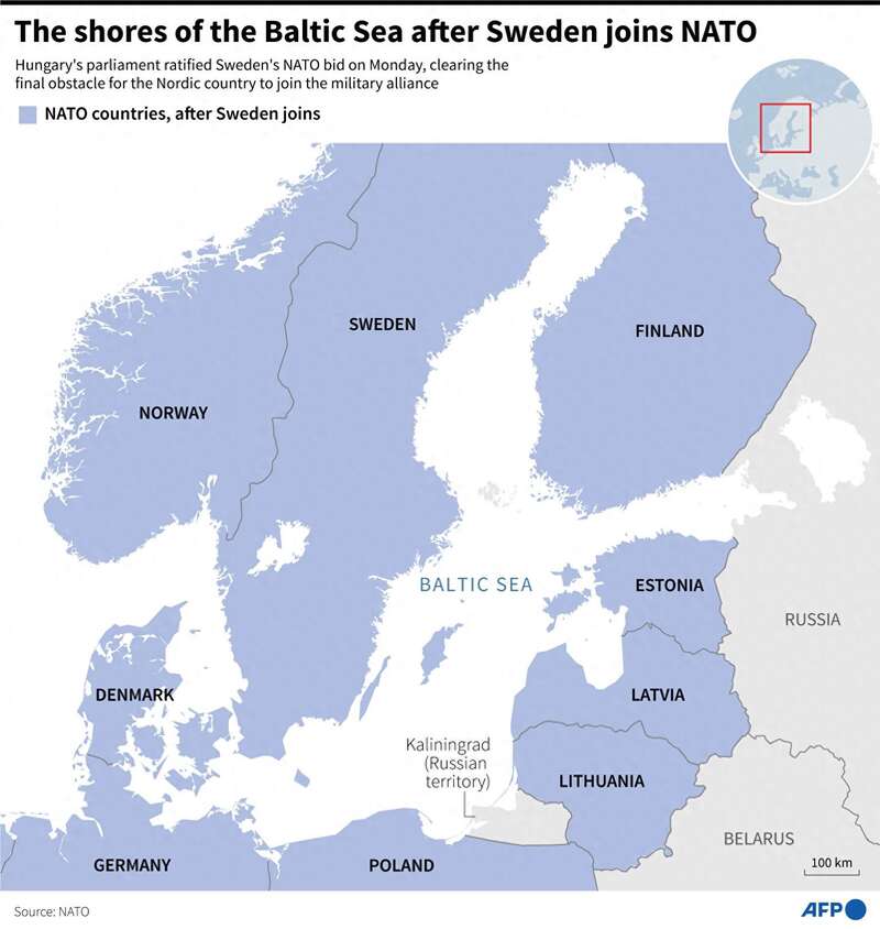 波罗的海沿岸北约国家成员国将增至9个